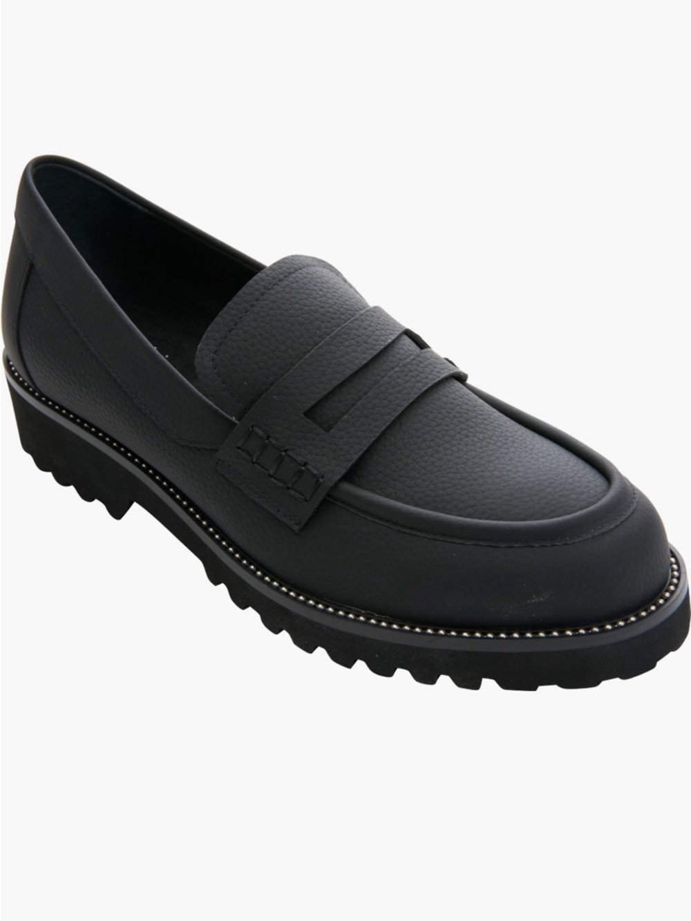VANELi Zayna Water Resistant Penny Loafer (Women) in Black Size 6 NIB